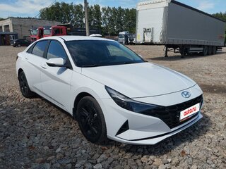 2021 Hyundai Elantra VII (CN7), белый, 1805000 рублей, вид 2