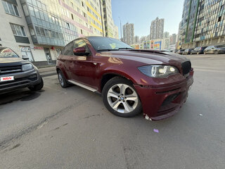 2008 BMW X6 50i 6-speed I (E71), пурпурный, 850000 рублей, вид 4