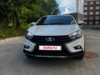 2019 Lada (ВАЗ) Vesta Cross I, белый, 1120000 рублей, вид 2