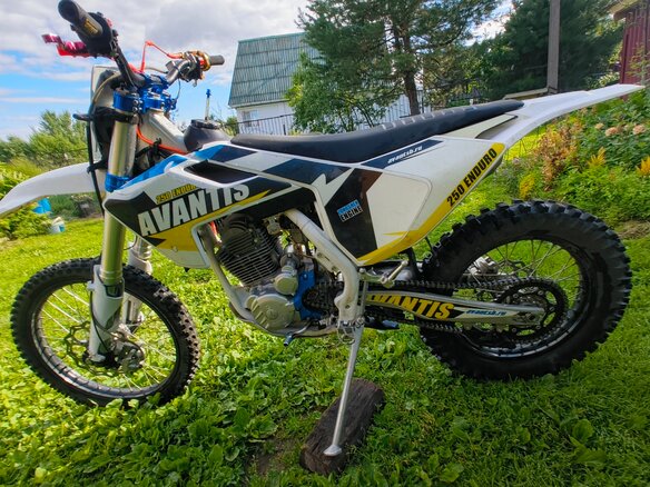2019 Avantis Enduro 250, белый, 135000 рублей - вид 3