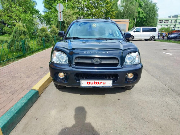 2008 Hyundai Santa Fe Classic Classic, чёрный, 750000 рублей - вид 14