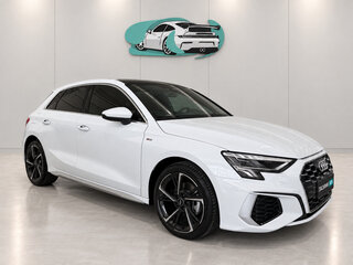 2023 Audi A3 Sportback 35 TFSI IV (8Y), белый, 1980500 рублей, вид 3