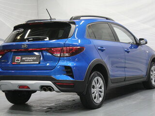 2021 Kia Rio X IV Рестайлинг, синий, 1679000 рублей, вид 5