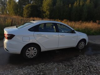 2024 Lada (ВАЗ) Vesta I Рестайлинг (NG), белый, 990000 рублей, вид 2