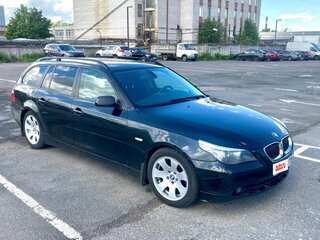 2006 BMW 5 серии 520d V (E60/E61), чёрный, 850000 рублей, вид 2