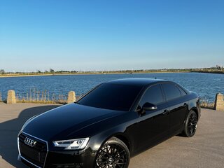 2019 Audi A4 V (B9), чёрный, 3650000 рублей, вид 2
