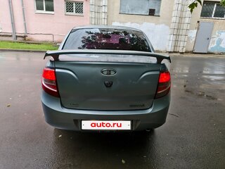 2013 Lada (ВАЗ) Granta I, голубой, 390000 рублей, вид 3