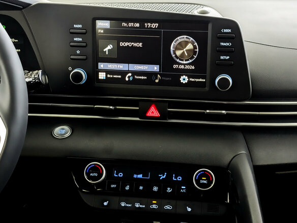 2021 Hyundai Elantra VII (CN7), серый, 1620000 рублей - вид 14