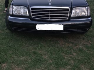 1997 Mercedes-Benz S-Класс 500 III (W140) Рестайлинг, синий, 3300000 рублей, вид 3