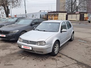 1999 Volkswagen Golf IV, серебристый, 1000000 рублей, вид 1