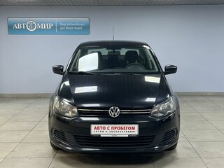 2012 Volkswagen Polo V, чёрный, 739000 рублей, вид 2