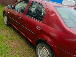 2011 Renault Logan I Рестайлинг, красный, 260000 рублей, вид 5