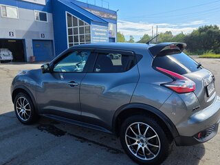 2015 Nissan Juke I Рестайлинг, серый, 1170000 рублей, вид 4