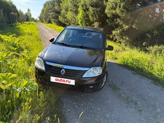 2010 Renault Logan I Рестайлинг, чёрный, 350000 рублей, вид 4