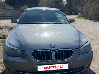 2009 BMW 5 серии 520d V (E60/E61) Рестайлинг, серый, 1395000 рублей, вид 3
