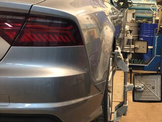 2015 Audi A7 I (4G) Рестайлинг, серый, 2999999 рублей, вид 4