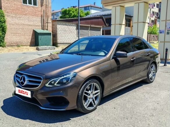 2014 Mercedes-Benz E-Класс 200 IV (W212, S212, C207) Рестайлинг, коричневый