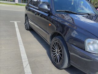 2008 Hyundai Accent ТагАЗ II, чёрный, 375000 рублей, вид 4