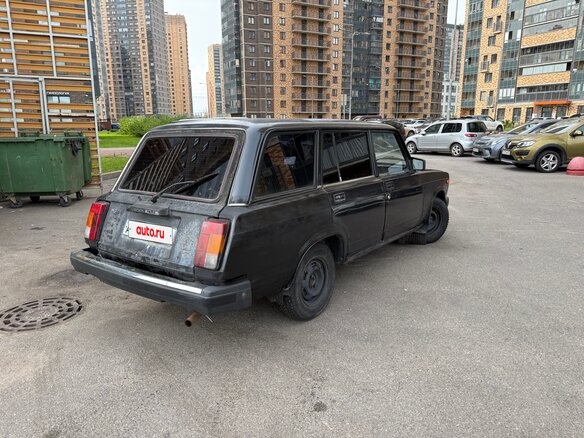 2007 Lada (ВАЗ) 2104, чёрный, 100000 рублей - вид 4