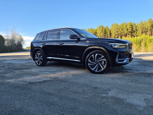 2023 Geely Monjaro I, чёрный - вид 7