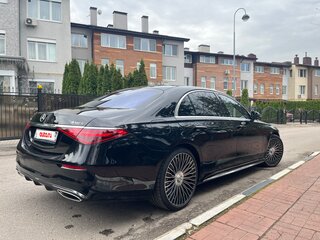 2021 Mercedes-Benz S-Класс 580 4MATIC VII (W223), чёрный, 11500000 рублей, вид 4