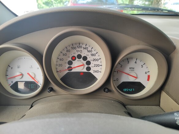 2008 Dodge Caliber I, чёрный, 430000 рублей - вид 3