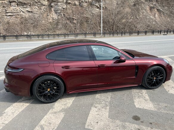 2020 Porsche Panamera II Рестайлинг, красный, 11594775 рублей - вид 7