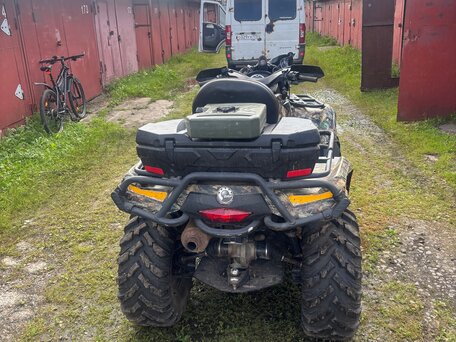 2007 BRP Can-Am Outlander MAX 650, чёрный, 600000 рублей, вид 4