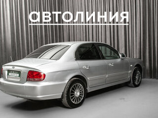 2008 Hyundai Sonata ТагАЗ IV (EF) Рестайлинг, серебристый, 370000 рублей, вид 3