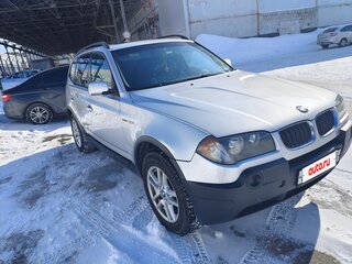 2004 BMW X3 25i I (E83), серебристый, 655000 рублей, вид 3