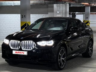 2021 BMW X6 40d III (G06), чёрный, 11800000 рублей, вид 1