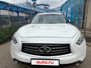 2012 Infiniti FX30d II (S51) Рестайлинг, белый, 2000000 рублей, вид 1