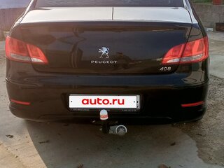 2012 Peugeot 408 I, чёрный, 520000 рублей, вид 2