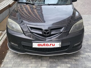 2008 Mazda 3 I (BK) Рестайлинг, чёрный, 900000 рублей, вид 3