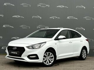 2019 Hyundai Solaris II, белый, 1115600 рублей, вид 1