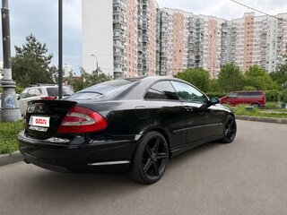 2003 Mercedes-Benz CLK-Класс 240 II (W209), чёрный, 750000 рублей, вид 3