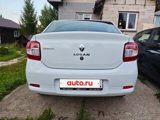 2014 Renault Logan II, белый, 620000 рублей, вид 2
