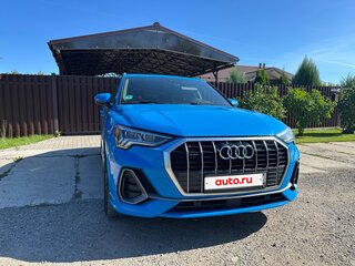 2018 Audi Q3 45 TFSI II (F3), синий, 3290000 рублей, вид 2