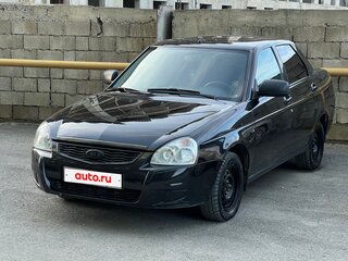 2017 Lada (ВАЗ) Priora I Рестайлинг, чёрный, 480000 рублей, вид 1