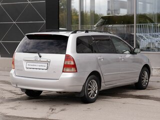 2001 Toyota Corolla Fielder IX (E120, E130), серебристый, 580000 рублей, вид 5