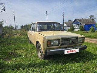 1984 Lada (ВАЗ) 2107, бежевый, 75000 рублей, вид 3