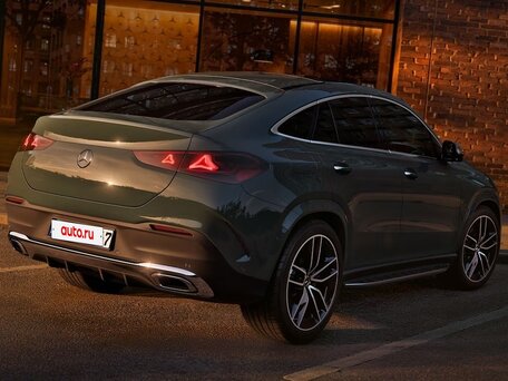 2026 Mercedes-Benz GLE Coupe 450 d II (C167) Рестайлинг 2, зелёный, 14990000 рублей, вид 4