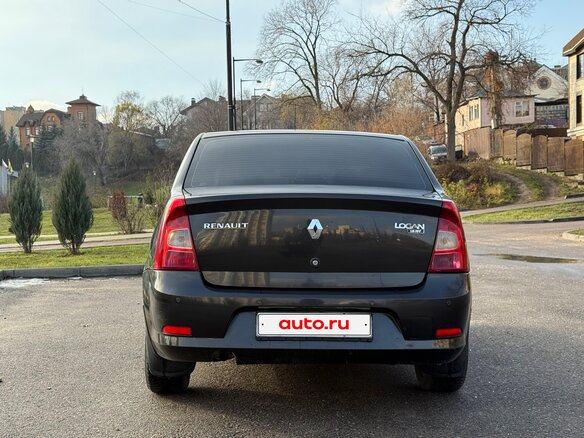 2010 Renault Logan I Рестайлинг, чёрный, 299990 рублей - вид 4