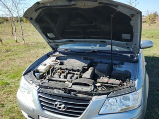 2008 Hyundai Sonata V (NF), серый, 1300000 рублей, вид 2