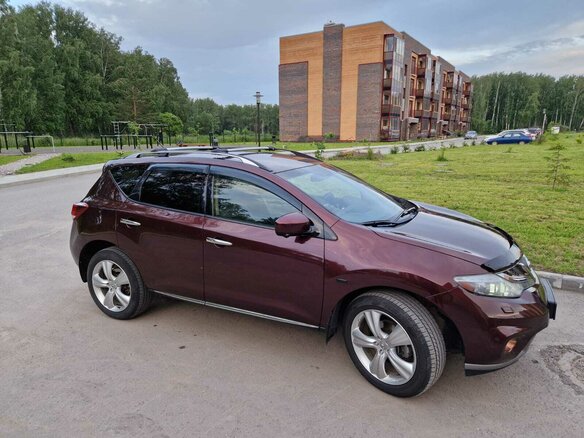 2013 Nissan Murano II (Z51) Рестайлинг 2, пурпурный, 1500000 рублей - вид 3