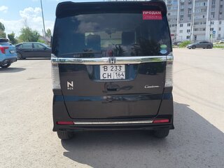 2016 Honda N-BOX I Рестайлинг, чёрный, 600000 рублей, вид 4