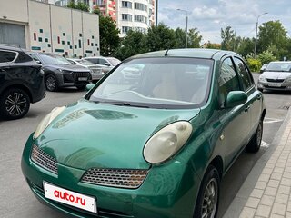2003 Nissan March III (K12), зелёный, 350000 рублей, вид 1