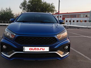 2021 Lada (ВАЗ) Vesta SW I, синий, 1400000 рублей, вид 4