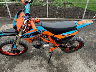 2024 Kayo Evolution YX140EM, оранжевый, 99000 рублей, вид 4