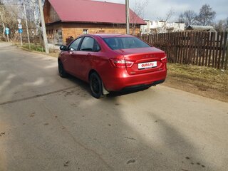 2019 Lada (ВАЗ) Vesta I, красный, 1000000 рублей, вид 4